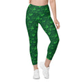 Lucky Shamrock Leggings With Pockets