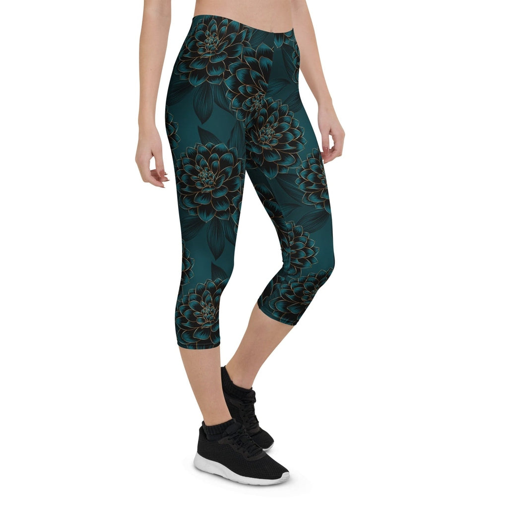 Luxe Floral Capris