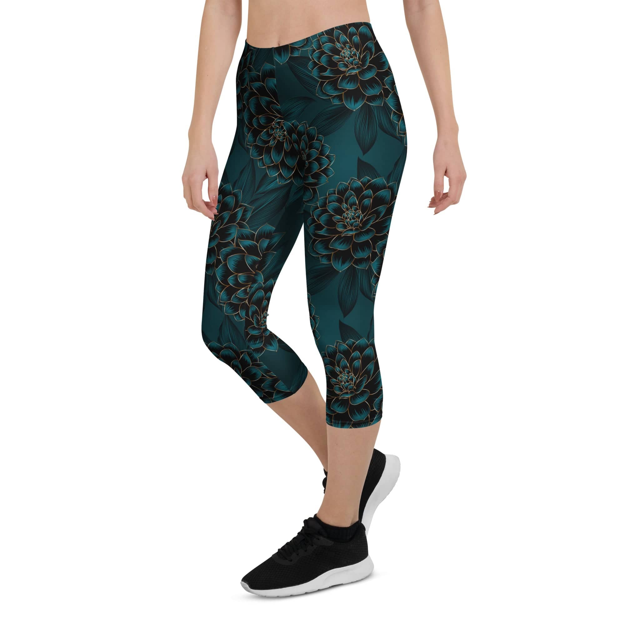 Luxe Floral Capris
