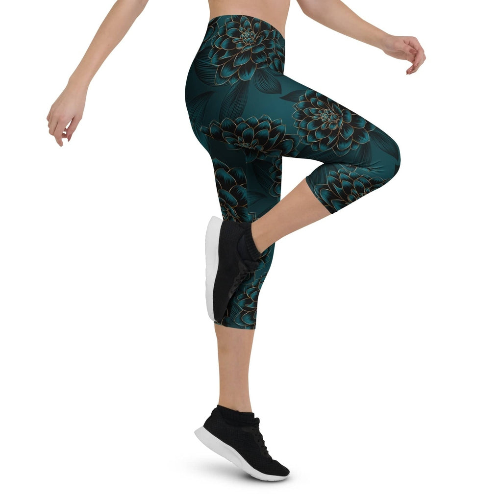 Luxe Floral Capris