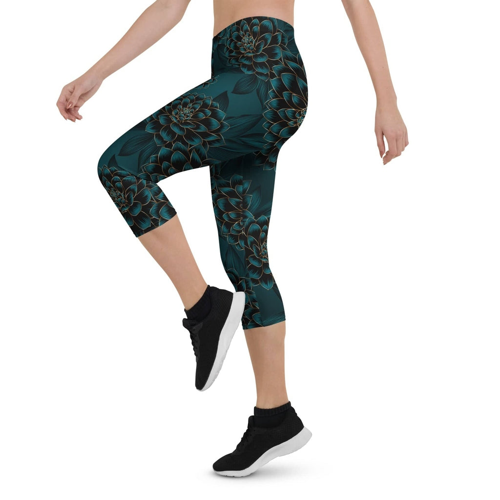 Luxe Floral Capris