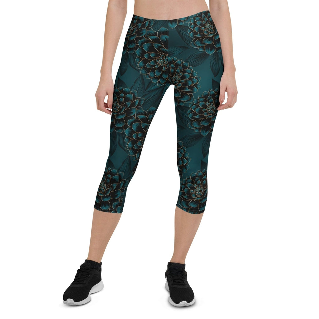 Luxe Floral Capris