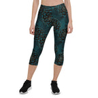 Luxe Floral Capris