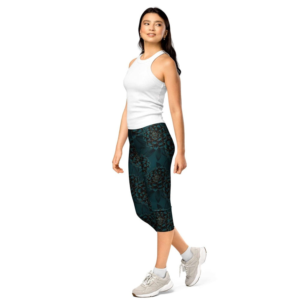 Luxe Floral Capris