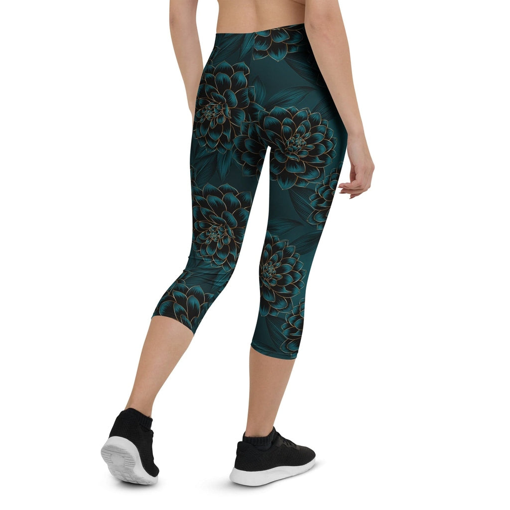 Luxe Floral Capris