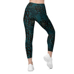 Luxe Floral Leggings With Pockets
