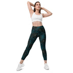 Luxe Floral Leggings With Pockets