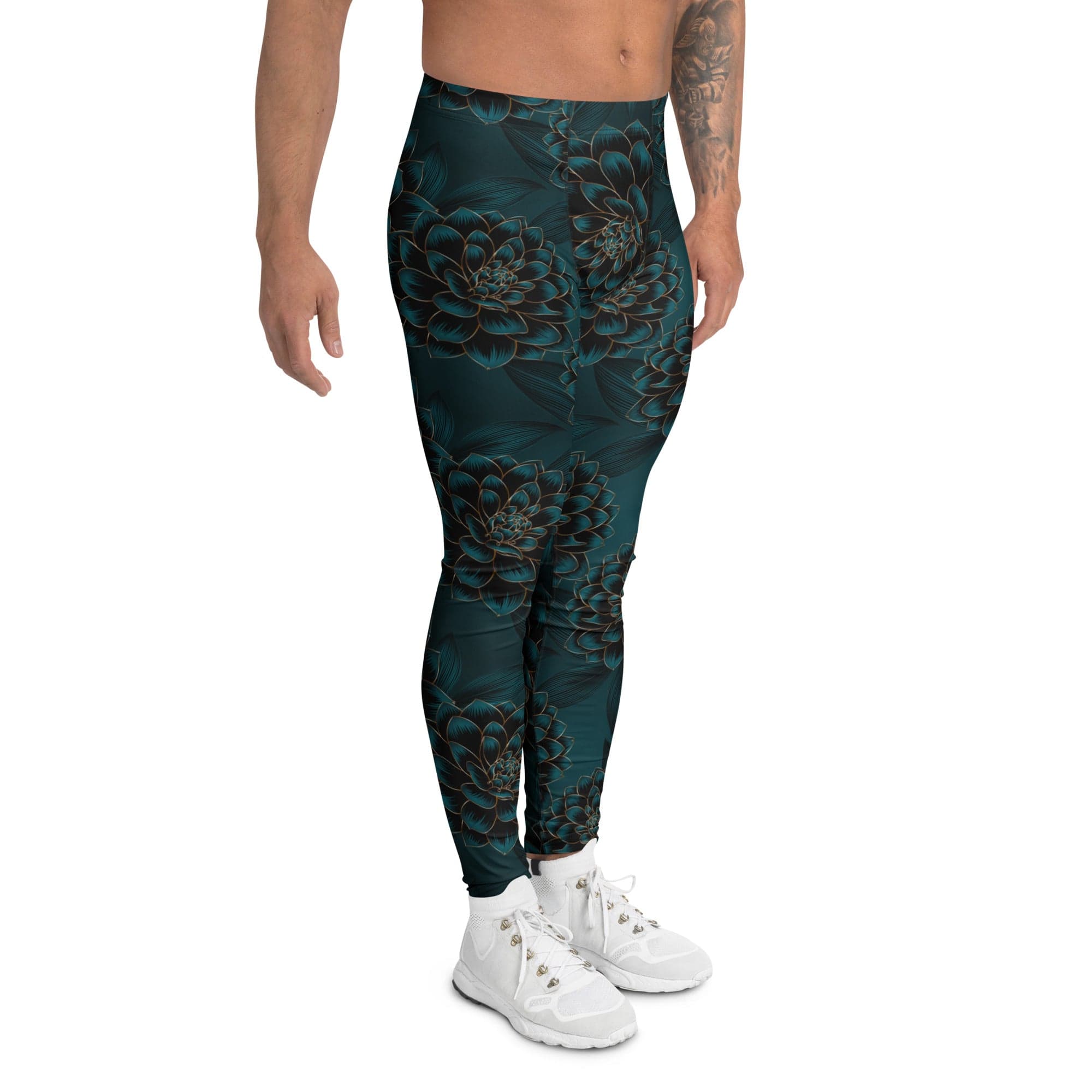 Luxe Floral Men's Leggings