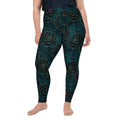Luxe Floral Plus Size Leggings
