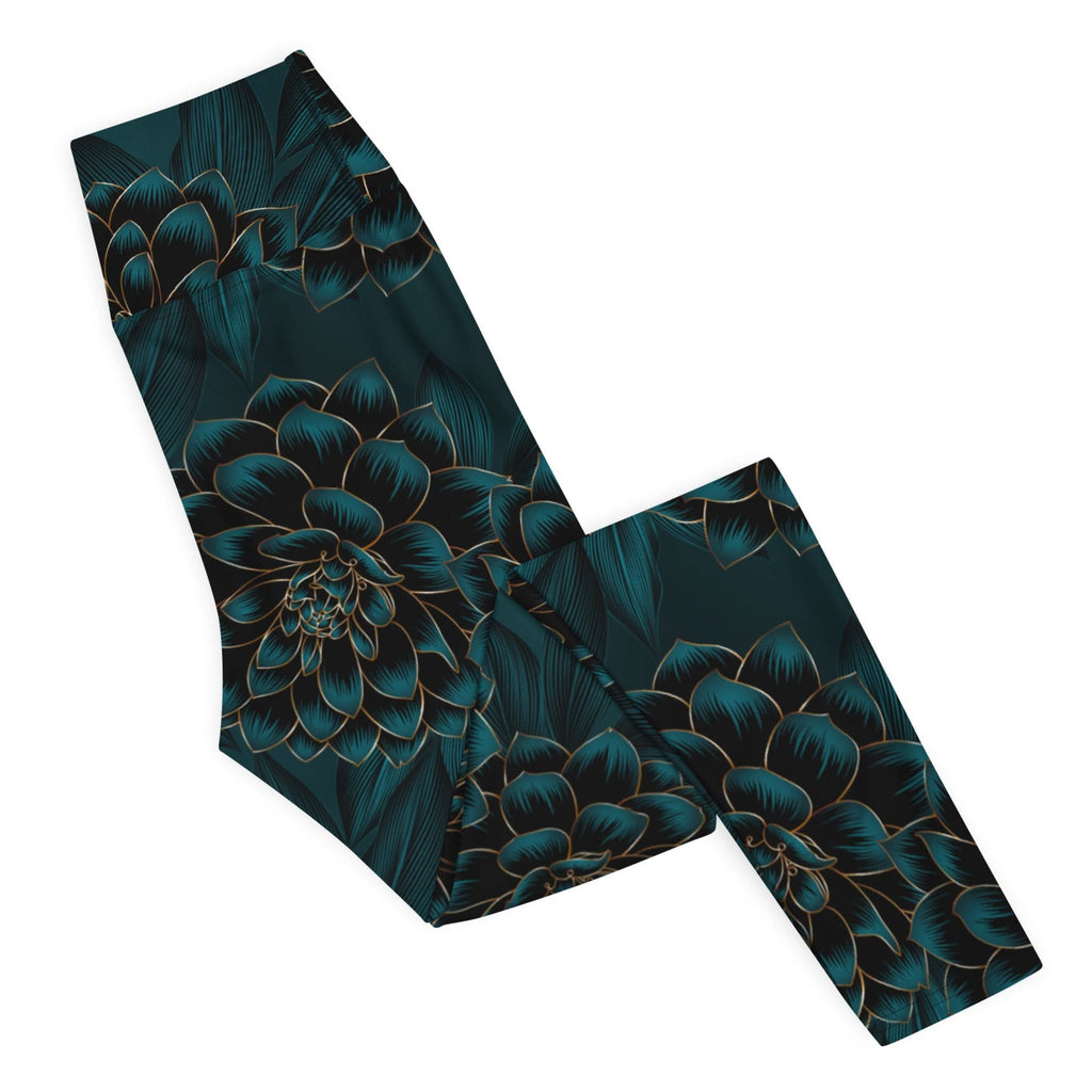 Luxe Floral Yoga Leggings