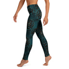 Luxe Floral Yoga Leggings