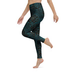 Luxe Floral Yoga Leggings