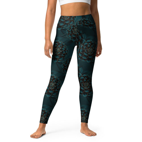 Luxe Floral Yoga Leggings
