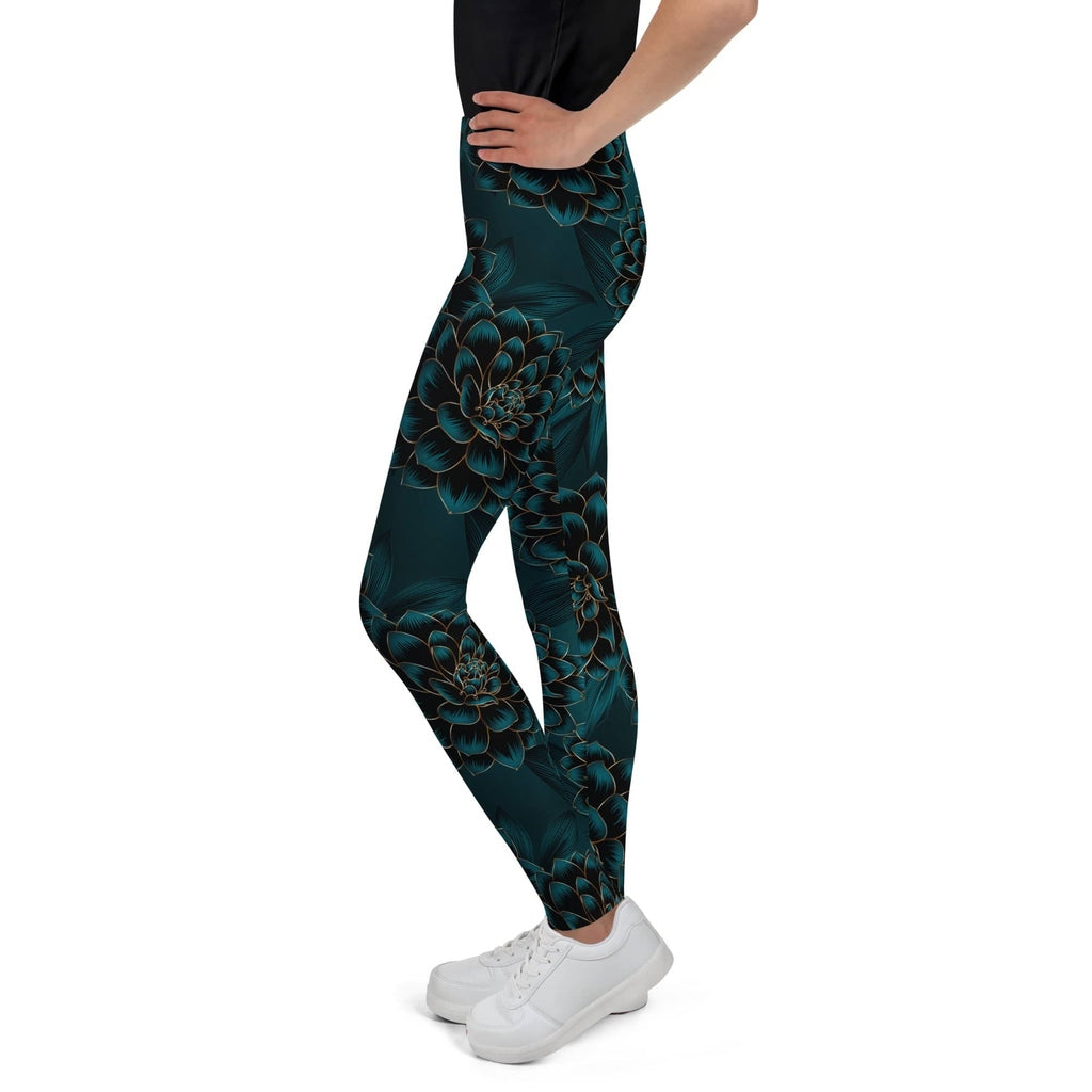Luxe Floral Youth Leggings