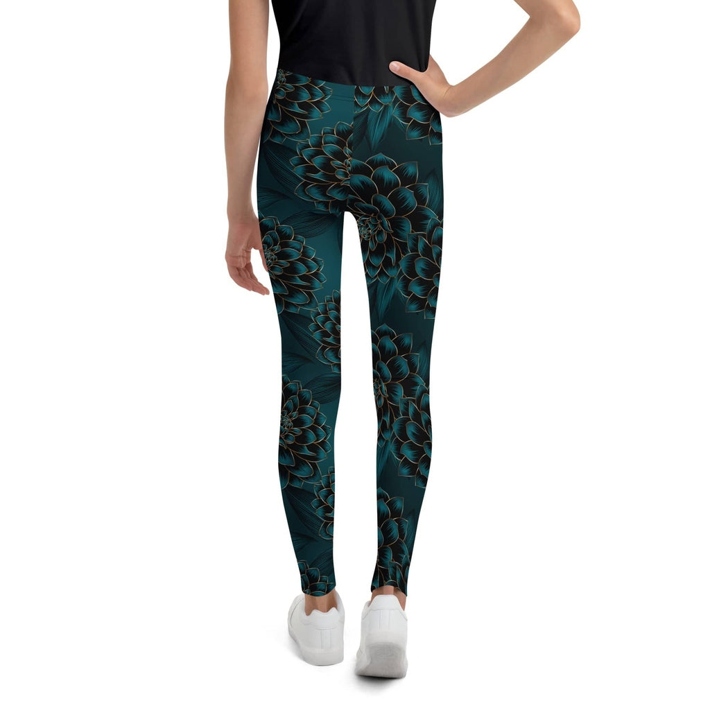 Luxe Floral Youth Leggings