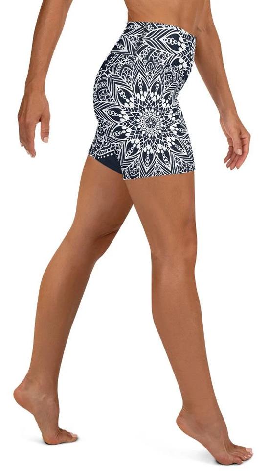 Mantra Yoga Shorts Navy Blue