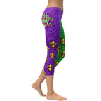 Mardi Gras Mask Capris