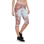 Mediterranean Paisley Capris