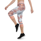 Mediterranean Paisley Capris