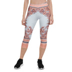 Mediterranean Paisley Capris