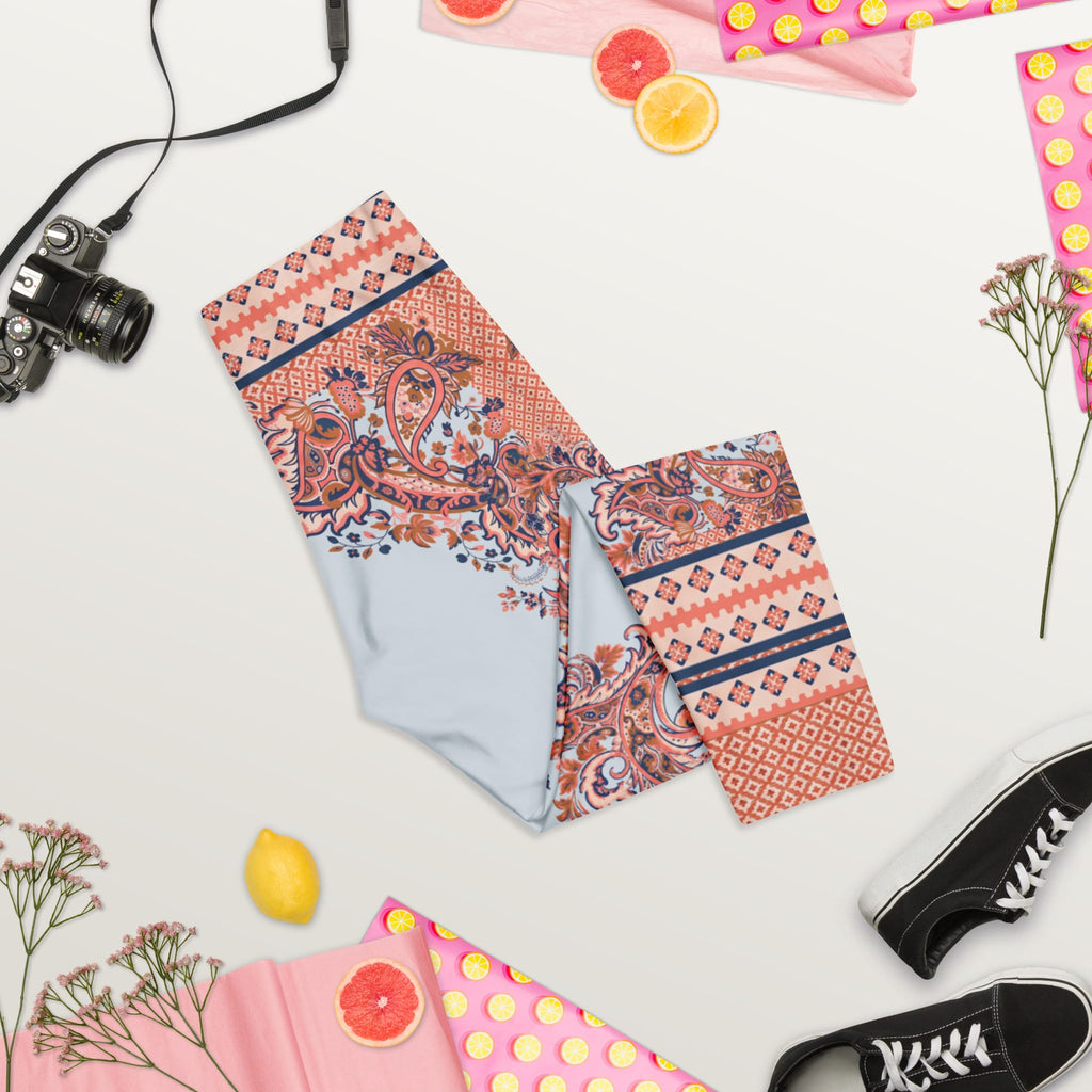 Mediterranean Paisley Capris