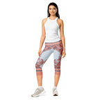 Mediterranean Paisley Capris