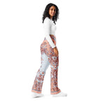 Mediterranean Paisley Flare Leggings
