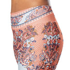Mediterranean Paisley Flare Leggings