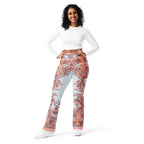 Mediterranean Paisley Flare Leggings