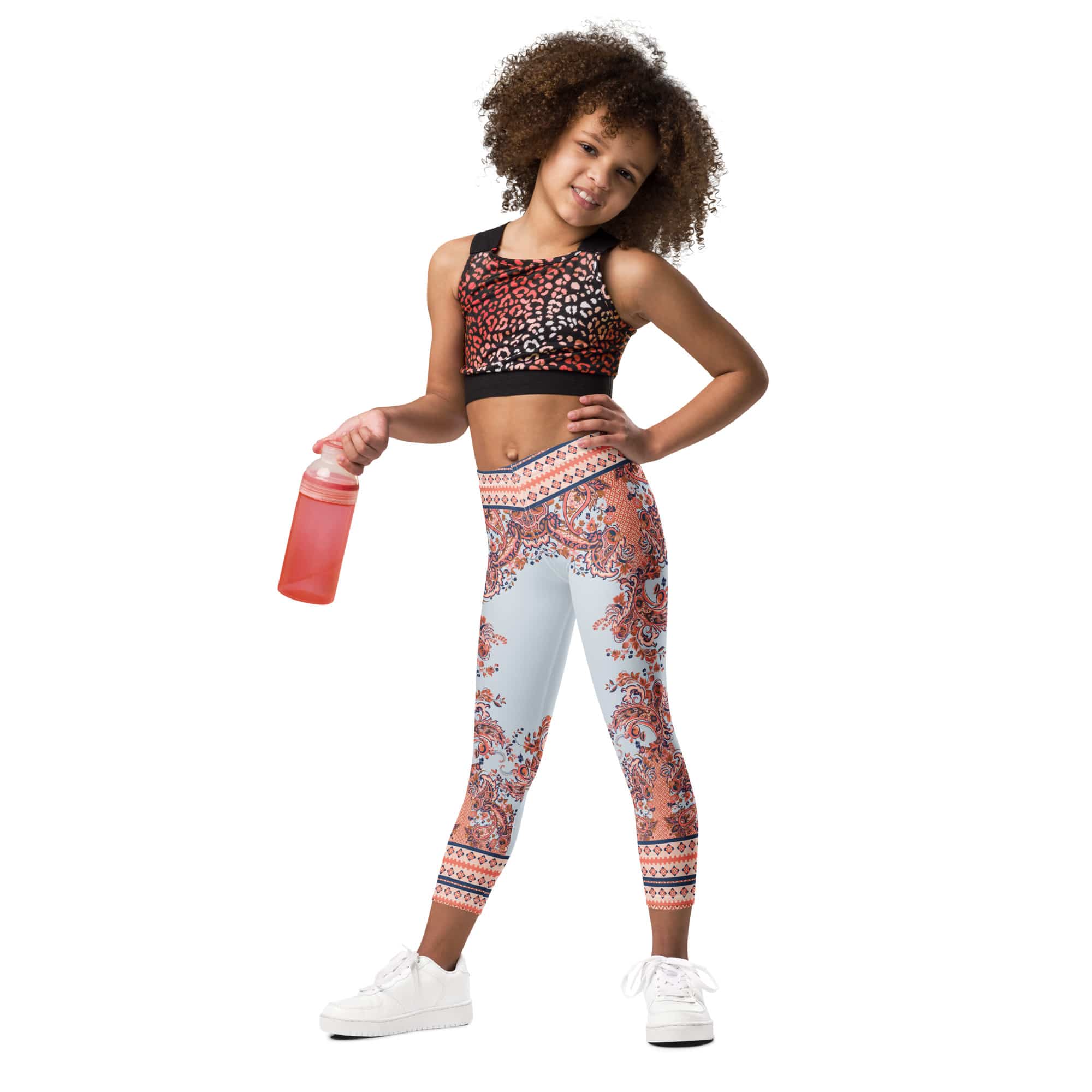 Mediterranean Paisley Kid's Leggings