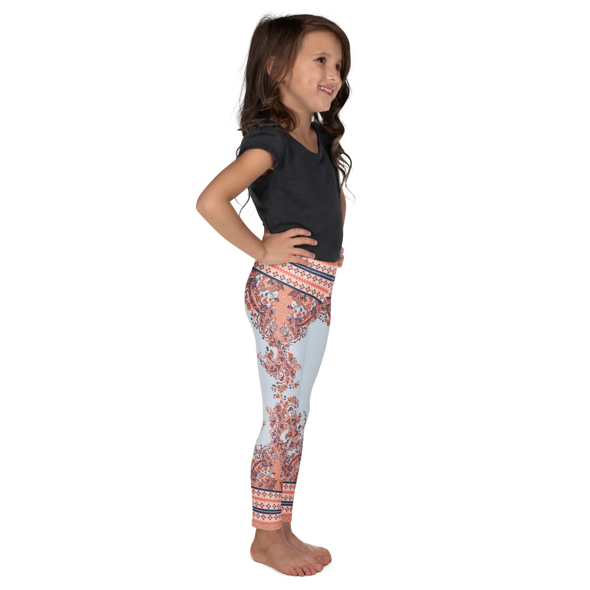 Mediterranean Paisley Kid's Leggings
