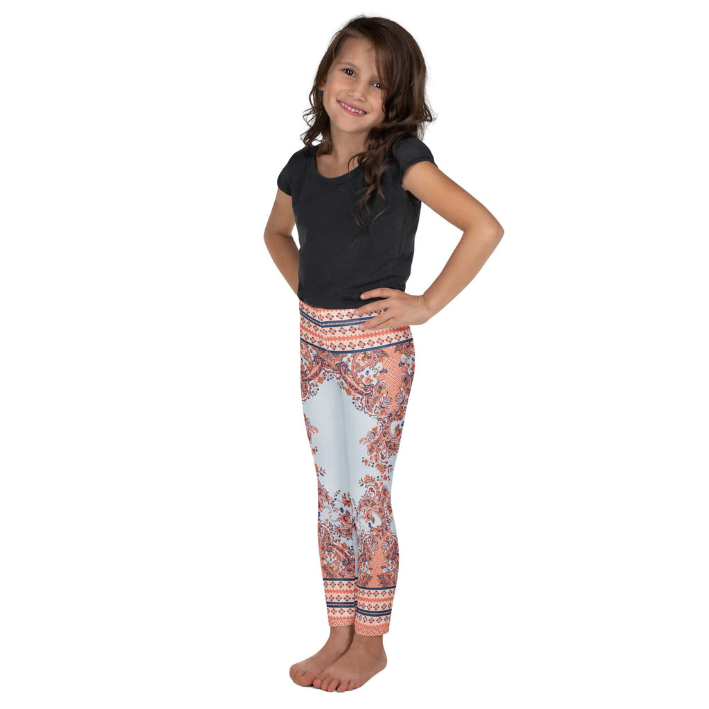 Mediterranean Paisley Kid's Leggings