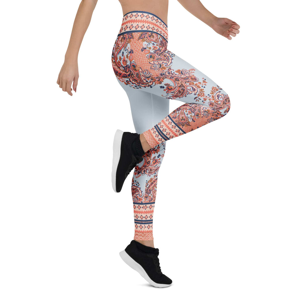 Mediterranean Paisley Leggings