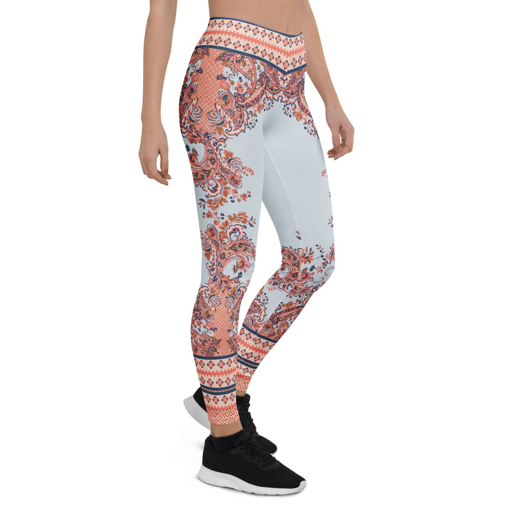 Mediterranean Paisley Leggings