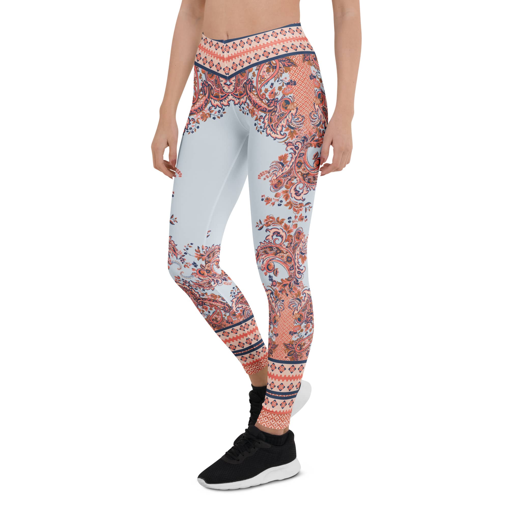 Mediterranean Paisley Leggings