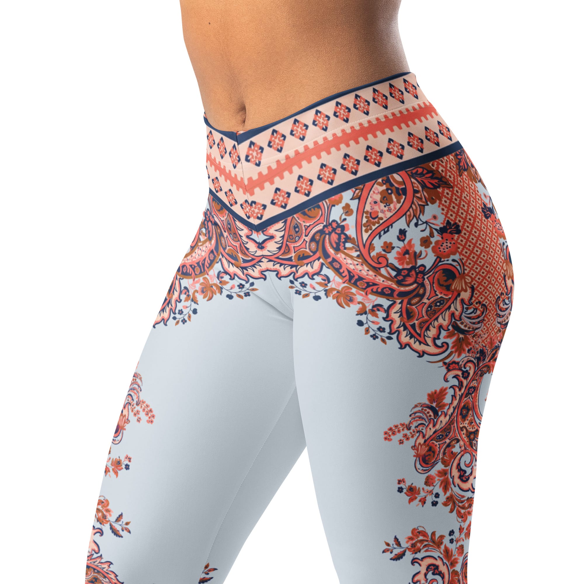 Mediterranean Paisley Leggings