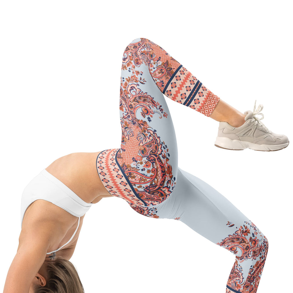 Mediterranean Paisley Leggings