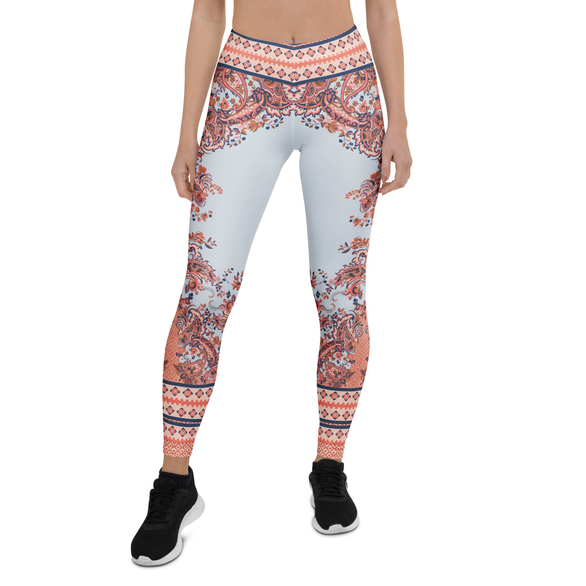 Mediterranean Paisley Leggings