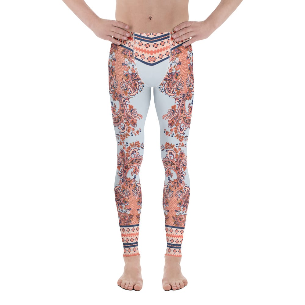 Mediterranean Paisley Men's Leggings
