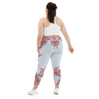 Mediterranean Paisley Plus Size Leggings