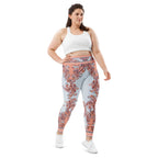 Mediterranean Paisley Plus Size Leggings