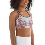 Mediterranean Paisley Sports Bra