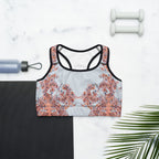 Mediterranean Paisley Sports Bra