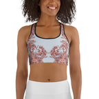 Mediterranean Paisley Sports Bra