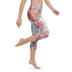 Mediterranean Paisley Yoga Capris