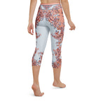 Mediterranean Paisley Yoga Capris