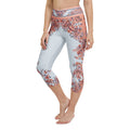 Mediterranean Paisley Yoga Capris