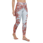Mediterranean Paisley Yoga Leggings