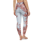 Mediterranean Paisley Yoga Leggings