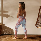 Mediterranean Paisley Yoga Leggings